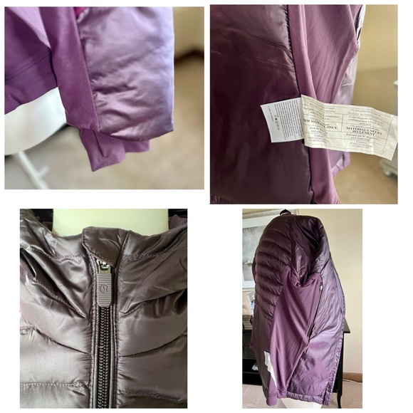 Lululemon Down for a Run Jacket in Black Cherry - Picture 9 of 9